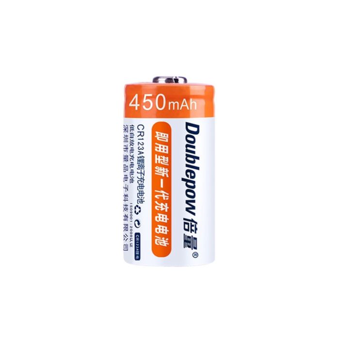 แบตเตอรี่-3v-cr123a-450mah-และที่ชาร์จ-เลือกซื้อได้