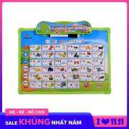 Đồ Chơi Giáo Dục Bảng Chữ Cái Thông Minh Hỗ trợ tiếng Việt và cả tiếng Anh