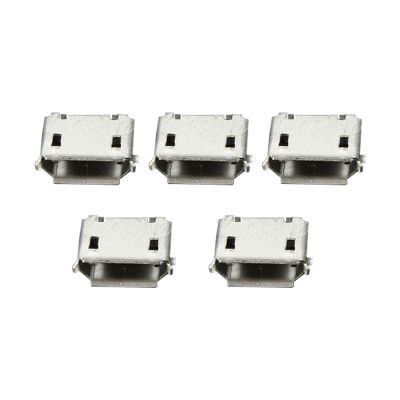 50Pcs USB Type B Female 5Pin SMT Socket Jack Connector Port PCB Board