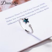 【cw】 Personality Boho New Star Rings for Jewelry Big Antique Gifts