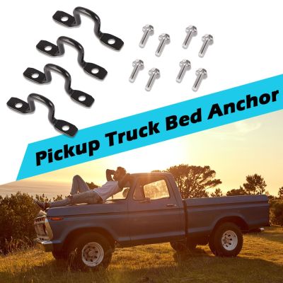 【CW】 Pickup Truck Bed Tie Downs Down Anchors Hooks with Bolts for 4 Pack