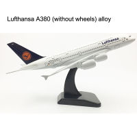 Germany Lufthansa aircraft A380 Airplane model Plane model 20CM 16CM Air Passenger plane model Alloy Metal Aircraft model Toy