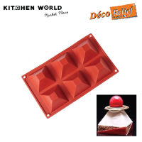 Deco Relief D007 Pyramide Silicone Mould NR.6  (SM007) / พิมพ์ซิลิโคน