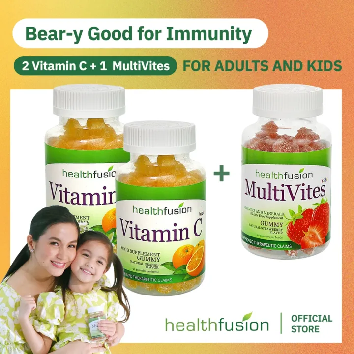 【Local Stock】 Health Fusion VitC 180 gummies Immunity Boost ...