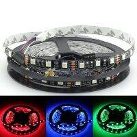 Black PCB Board 5050 SMD RGB LED Strip 300 Leds IP20IP65 Warterproof Flexible Light 5M DC12V Or 5V For Car Motor DIY