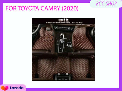 พรมปูพื้นเข้ารูป 6D Premium Fitted Leather Mats FOR TOYOTA CAMRY (2020)