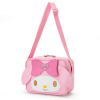 Cute Pink Leather Shoulder Crossbody Bag Cartoon Kawaii Lunch Bag School Bags for Girls Kids Sling Messenger Bags Schoolbag