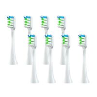 △❏ 8Pcs Replacement Toothbrush Heads for V1X3/X3U X1/X3/X5 Electric Tooth Brush Heads White