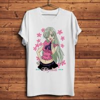 Elizabeth Liones The Seven Deadly Sins Funny Anime Tshirt Men White T Shirt Otaku