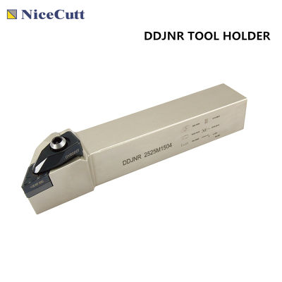 Nicecutt DDJNR Lathe turning holder CNC Cutting Tool Holder External Turning Holder for Tungsten Carbide Insert DNMG