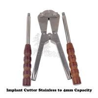 Bone Pin Cutter ผ่าตัดเสร็จสิ้นความจุ4มม. ที่จับที่ถอดออกได้ช่วยให้ Autoclaving Veterinary Orthopedic Instrument