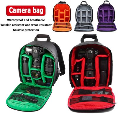 Outdoor Multi-functional CameraBag Digital DSLR Waterproof Backpack Camera accessories Bag Case For Nikon/ for Canon/DSLR