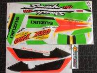 สติกเกอร์ SUZUKI SMASH PRO JUNIOR สีเหลือง ปี 2003 รุ่น 9  ราคาถูกที่สุด