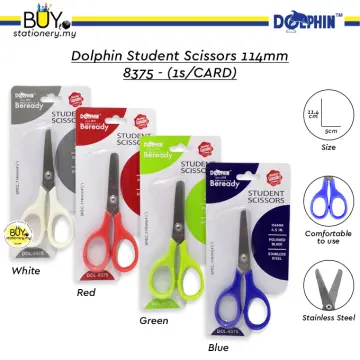 New Morandi Mini Safety Round Head Plastic Scissors Student