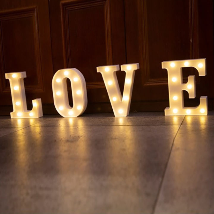 ตัวอักษรเรืองแสงความรัก3d-led-22ซม-ไฟกลางคืนโคมไฟแขวนติดผนังสำหรับตกแต่งงานแต่งงานในร่มกลางแจ้ง