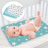 【LZ】 35x45CM Cotton Diaper Changing Pad Portable Toddler Diaper Waterproof Baby Change Mats Premium Change Pad Liner Bed Pad Play Mat