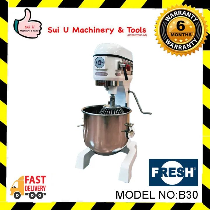 FRESH B30 30L Universal Food Mixer / Stand Mixer 1.5kW Lazada