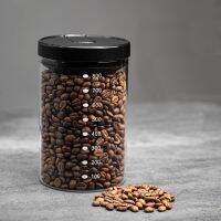 โหลแก้วมีฝาปิดสำหรับเก็บเมล็ดกาแฟ Airtight Coffee Canister ขนาด 600ml/800ml/1000ml