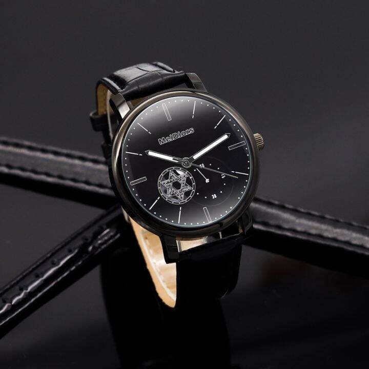 hot-sale-ultra-thin-mens-watch-real-leather-belt-mechanical-waterproof-junior-high-school-students-electronic-quartz