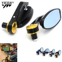 22mm Bar End Rear Mirrors Motorcycle Rearview Mirror for buell XB12R 1125R bmw C650GT C650Sport C600Sport S1000RR R1200ST R1200R