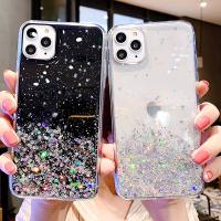 Soft Candy Transparent Phone Case For 11 12 13 Pro Max XS X XR 7 8 6 6S plus SE 2020 mini Protective Twinkle Cases Cover