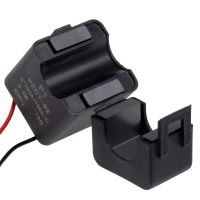 PZCT-02 Split Core Current Transformer Coil Sensor for 100A Amp Energy Meter Measuring Building Electricity Consumption