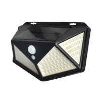 ❃ Outdoor Solar Motion Sensor Wall Lights 100LED 3 Modes Security Lamp IP65 Waterproof for Backyard Garden Fence Patio Front Door