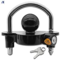 Heavy-Duty Hook Lock Universal Caravan Accessories Trailer Ball Coupler Safe Security ล็อคกันขโมย