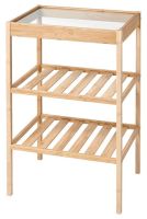 NESNA Bedside table, bamboo, 40x30 cm (เนสน่า โต๊ะข้างเตียง, ไม้ไผ่, 40x30 ซม.)