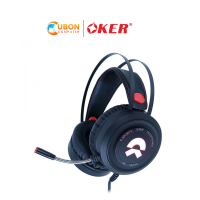 หูฟังเกมมิ่ง OKER M2 Black Mamba Gaming Headset 7.1 USB