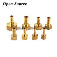 Pneumatic Pagoda Connector 4 6 8 10 12 14 16 19 25mm Hose Barb Connector Female Thread 1/8 1/4 3/8 1/2 Brass Pipe Fittings Hand Tool Parts Accessories