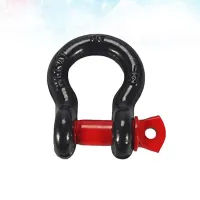 Front Tow Hook Road Bumper Steel Universal Ring Hooks Towing Car Trailer Straps Trailer Accessories