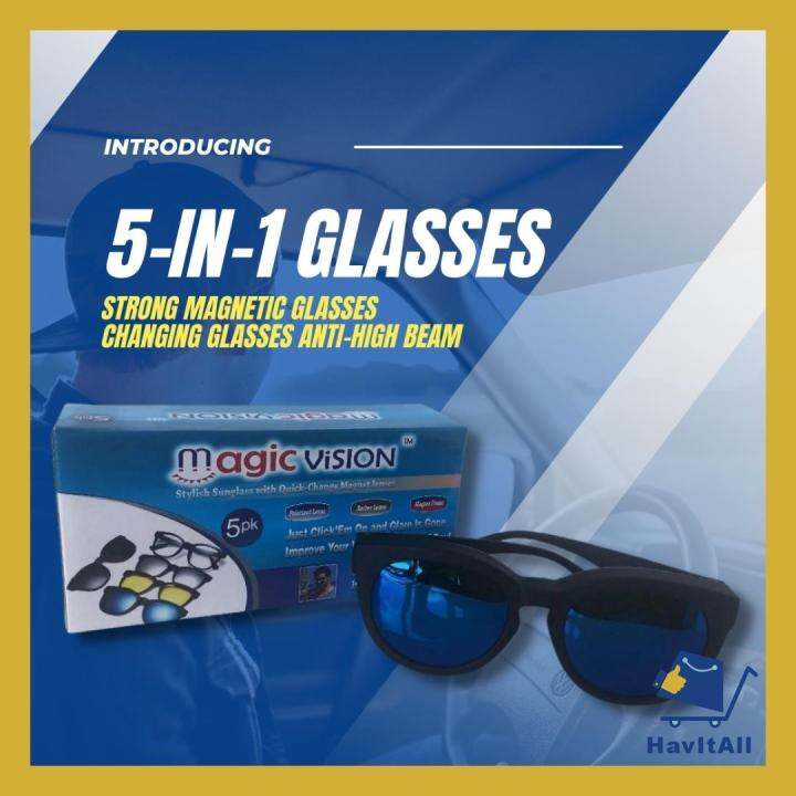 Magic Vision Glasses Quick Change Lenses Sunglasses Lazada PH