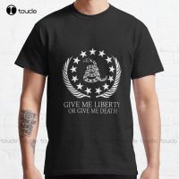 Dont Tread On Me Classic T-Shirt Shirt Men Custom Aldult Teen Unisex Digital Printing Tee Shirts Xs-5Xl Streetwear All Seasons