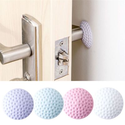 【cw】 1 Pc Wall Thickening Mute Door Fenders Modelling Rubber Handle Stopper Protection
