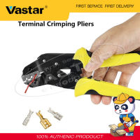 Vastar คีมย้ำสายไฟ,คีมหนีบขั้วสายไฟสำหรับมืออาชีพคีมจีบ JX-48B 3.96ถึง6.3มม. 26-16AWG Crimper 0.14-1.5mm ² สำหรับ Dupont