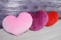 หมอนหัวใจ Heart ขนาด 35*45 cm. (ปลอก 2 ชั้น มีซิปถอดซักได้) หมอนยางพารา**ทำจากยางบด** หมอนหนุน หมอนอิง หมอนเอนกประสงค์ ของขวัญวาเลนไทน์