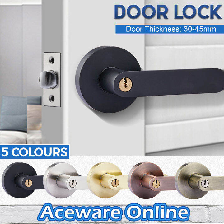 Door Lock Handle Door Lock Set Room Door Lock Bedroom Door Lock Tubular