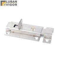 【LZ】 Stainless steel automatic bounce plugs surface mounted room bolt bathroom doors springs latches