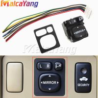 84872-52040 Car Accessories For Toyota Corolla Scion RAV4 Vios Camry Car Rear View Folding Mirror Control Switch 84870-28020