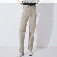 SALISA - JEANS OVERLAP High Waist