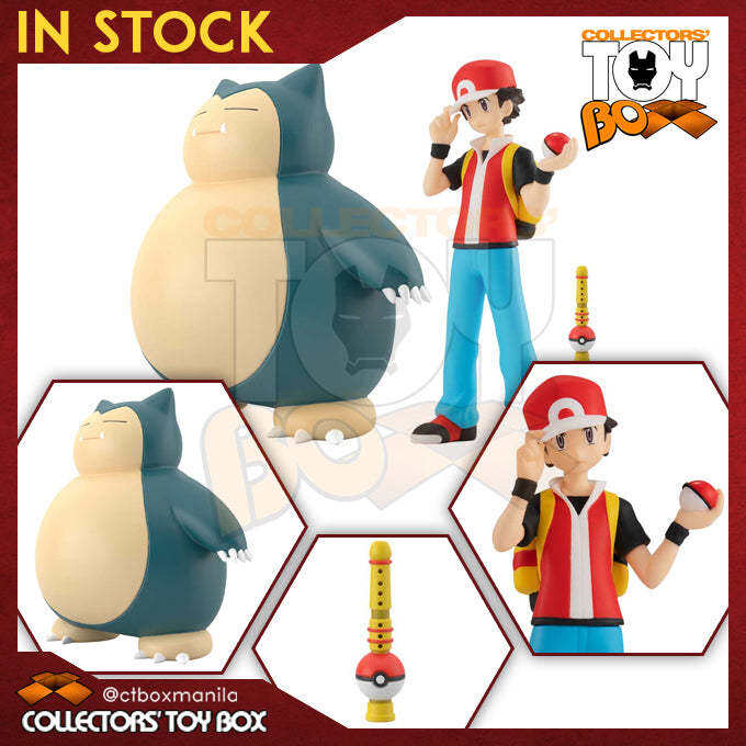 Pokemon Scale World Kanto Region Red & Snorlax & Pokemon Flute Lazada PH