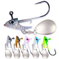 ✕❁ 10g/7g Bionic Bait Luya Hook False Bait Fish Head Hook Metal Jig Head Hooks Fake Bait With Hook Sea Perch Soft Bait