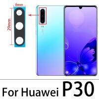 100% ต้นฉบับสำหรับ Huawei P50 P40 Lite 5G P40 Lite E P40 P30 Lite P20 Pro เลนส์กระจกกล้องด้านหลังด้วยใช้แทนกาว + เครื่องมือ