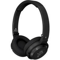 SoundMAGIC P23BT แบบพกพาบนหูหูฟังบลูทูธ CVC เสียงยกเลิกไมโครโฟนเสียงไฮไฟที่มีเสถียรภาพการเชื่อมต่อสัญญาณไร้สายเวลาเล่นนานด้วยสายเคเบิลที่ถอดออกได้สำหรับเกมสีดำ