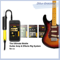 Ditur สำหรับเอฟเฟกต์กีตาร์ Irig แทนที่กีตาร์ด้วยตัวแปลงเชื่อมต่อกีตาร์โทรศัพท์