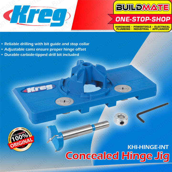 KREG Concealed Hinge Jig KHIHINGEINT •BUILDMATE• Lazada PH