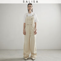 SALISA - Oversized OVERALLS Jumpsuit Ivory