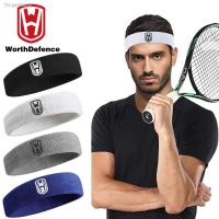 ❁∋△ Worthdefence Cotton Athletic Headband Elastic Sweatbands Women Men Basketball Sports Gym Fitness Sweat Band Volleyball Tennis