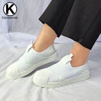 Kaideemak รองเท้า รองเท้าผ้าใบทรง Slip-on รองเท้าผ้าใบแฟชั่น No.A055